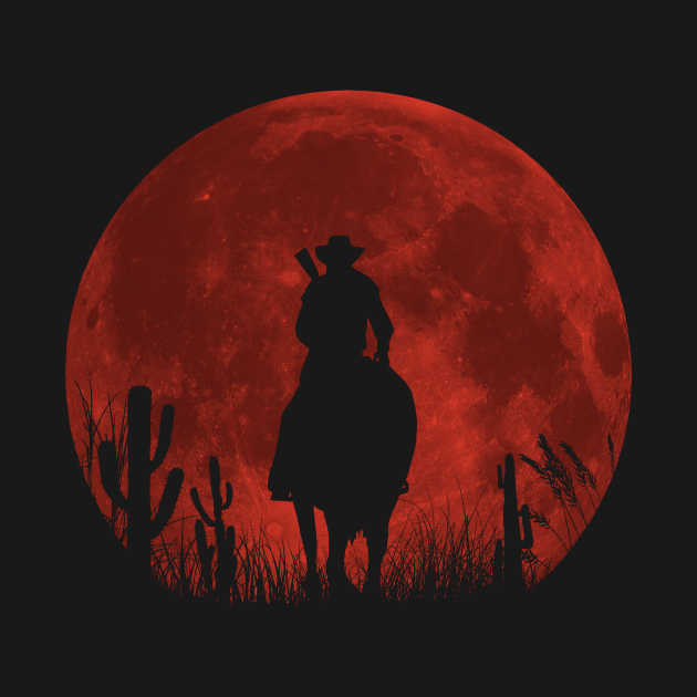 Discover Red moon - Red Dead Redemption - T-Shirt