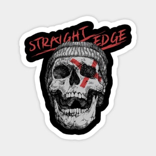 Skull straight edge Magnet