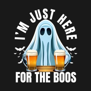 I'm Just Here For The Boos- Halloween T-Shirt