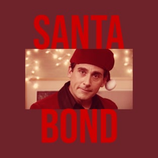 Santa Bond (Michael Scott) (The Office) T-Shirt