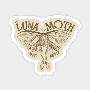 LUNA MOTH - MAYA HAWKE SONG ART Magnet