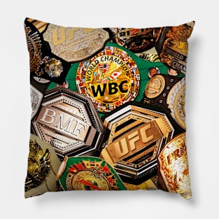 Combat Sports Championship Belts Pillow