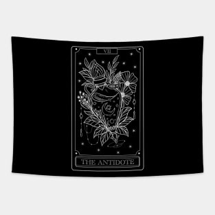 The Antidote Card - White Version Tapestry