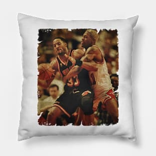 Dennis Rodman VS Alonzo Mourning Pillow