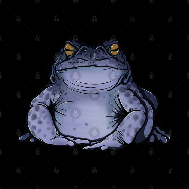 Fat purple toad by wet_chicken_lip