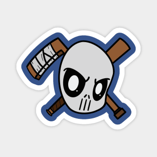 RealCaseyJones Cross Bones Magnet