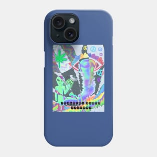 Alien Psst Phone Case