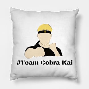 team cobra kai Pillow