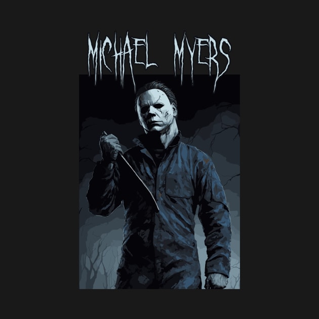 Michael Myers Halloween Horror by Migite Art