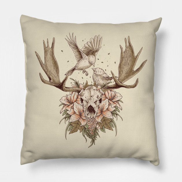 Nest Vintage Pillow Teepublic
