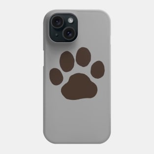 Dog Paw Print Phone Case