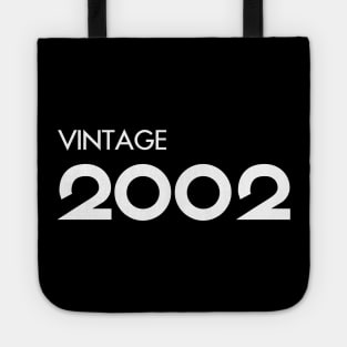 Vintage 2002 Gift 18th Birthday Party Tote