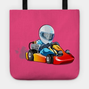 Cartoon kart Tote