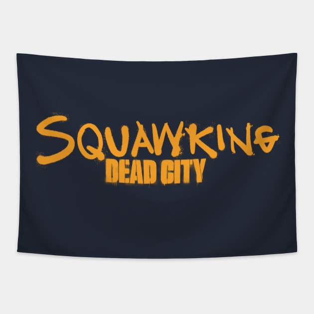 TWD: Dead City LOGO Tapestry by SQUAWKING DEAD