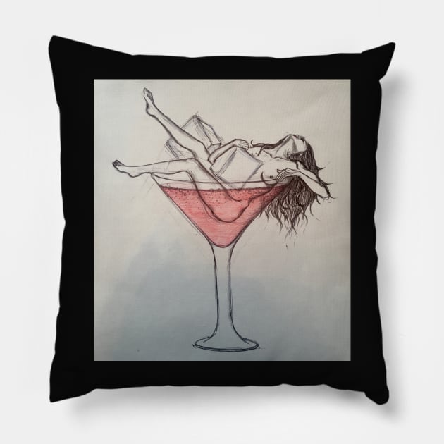 Martini Pillow by oa_curious_design