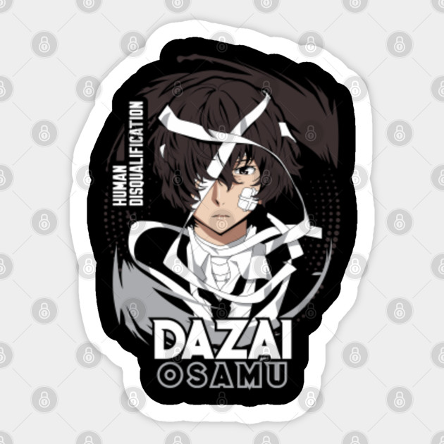 Wallpaper Dazai Osamu Bungou Stray Dogs Anime And Manga Sticker Teepublic Free HD
