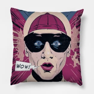 The Astonishing Wow Man! Pillow