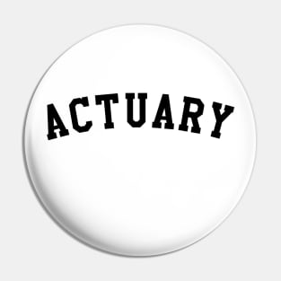 Actuary Pin