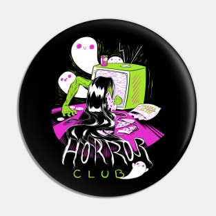 Horror Club Pin