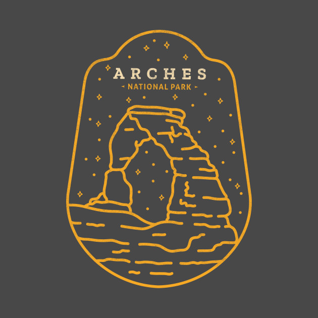 Arches in Lines by Tees For UR DAY