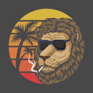 Lion Head smoking T-Shirt