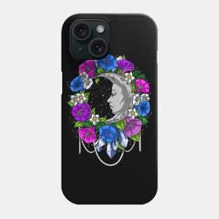 Moon Floral Fantasy Phone Case