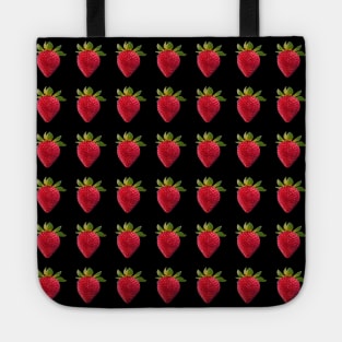 Minimalistic strawberry patern design Tote