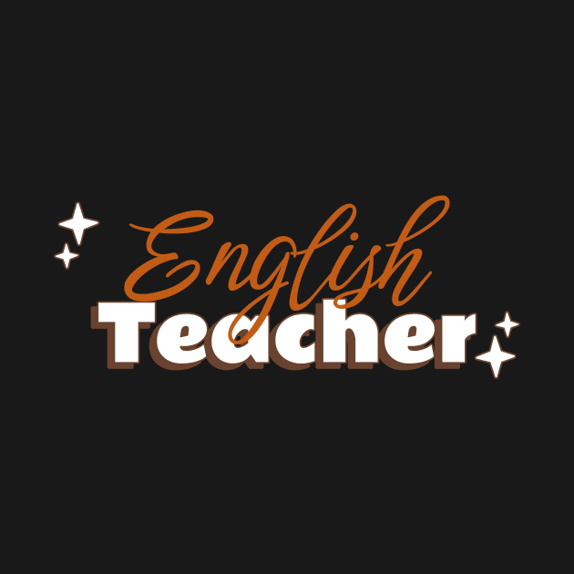 Cute English Teacher by DC Bell Design