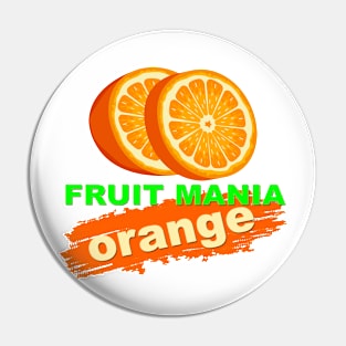 FRUIT-MANIA,-ORANGE Pin