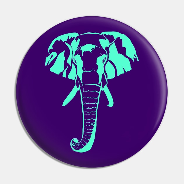 Elephant Pin by Danispolez_illustrations