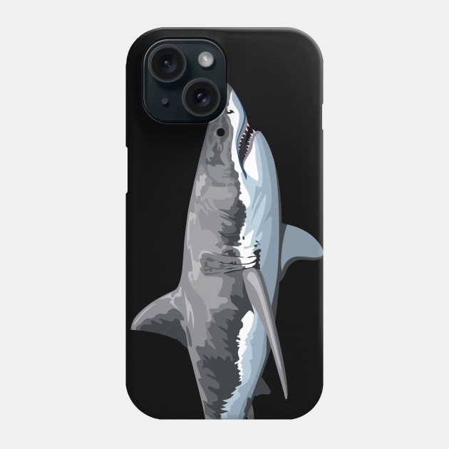 The Great White Shark Phone Case by LaughingDevil