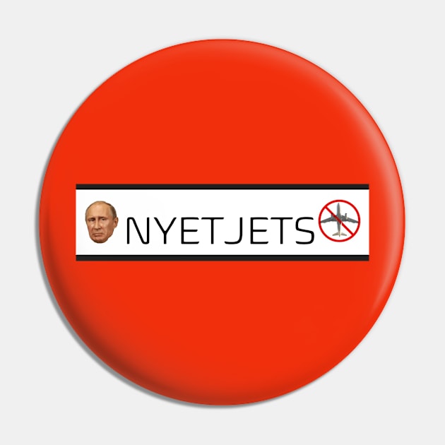 NyetJets Pin by Fun Raiser