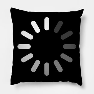 Throbber Loading Icon Pillow