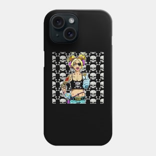 Pirate Punk Chick Phone Case