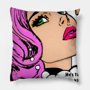 Pop art love Pillow