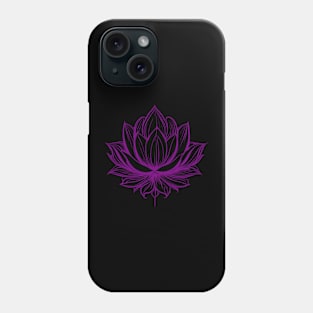 Lotus Flower - Floral Print Phone Case