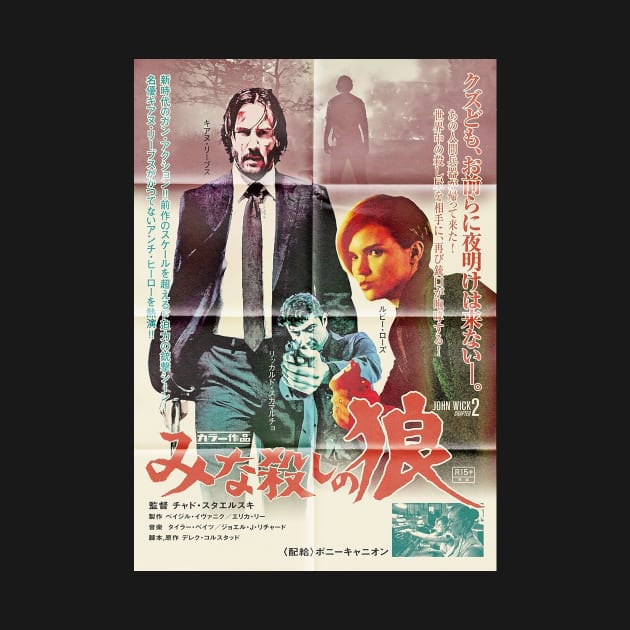 John Wick The Golden Era of Japan by juassicpodcast