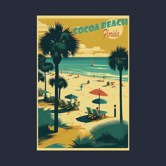 World Famous Cocoa Beach by GreenMary Design