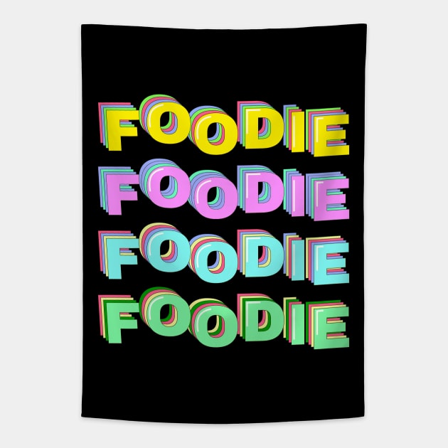 Cute Foodies Tapestry by thecolddots