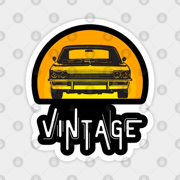 80s Car Magnet by Xtian Dela ✅