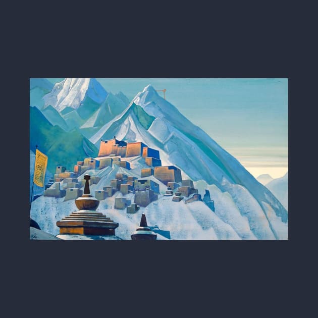 Tibetan Monastery by Nicholas Roerich by Star Scrunch