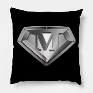 Super Sleek Style M Symbol Pillow