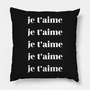 Je t'aime Pillow