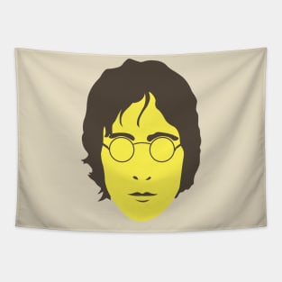 Minimalist John Lennon Lemon Pop Art Tapestry