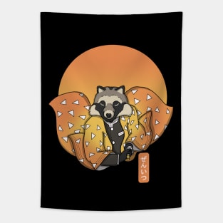 Demon Slayer Tanuki Tapestry