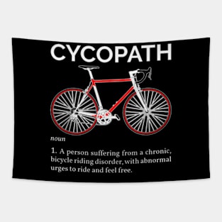 Cycopath Definition For A Biker Cyclist Or Cyclopath Tapestry