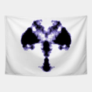 Abstract Rorschach inkblot Tapestry