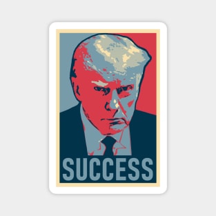Donald Trump Mugshot "Success" Magnet