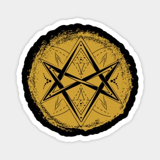 Unicursal Hexagram | Pagan Symbol Magnet