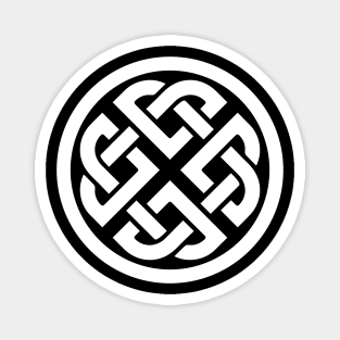 Celtic geometric cross Magnet